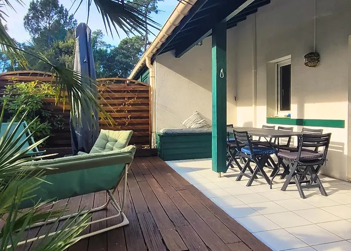 Estivales 30- Maison Mitoyenne Pour 6 Personnes Villa Capbreton