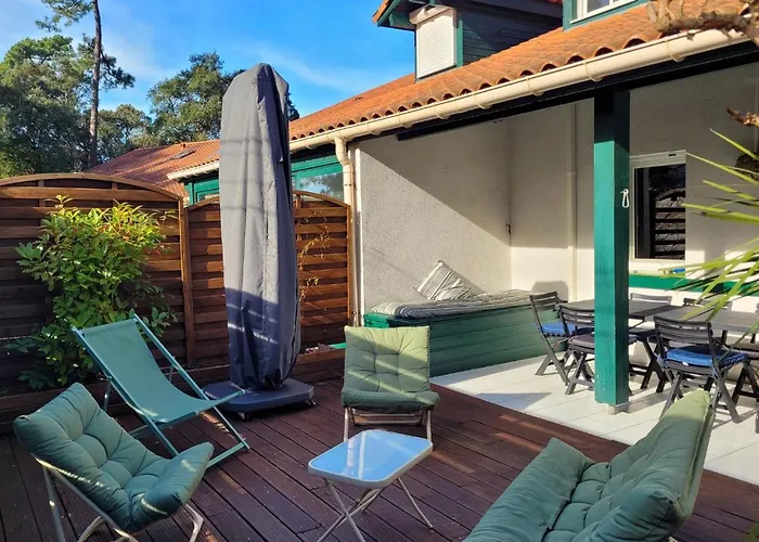 Villa Estivales 30- Maison Mitoyenne Pour 6 Personnes Capbreton